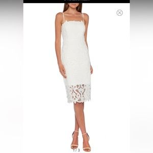 Bardot Lina lace sheath dress